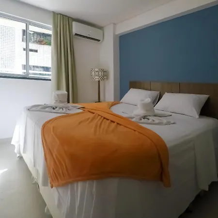 Apartamento Meireles Compact Flat Novinho 4 Pessoas 500mpraia *